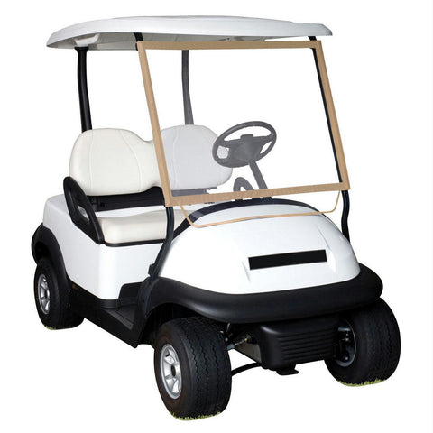 Classic Portable Deluxe Golf Cart Windshield