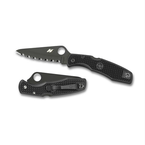Spyderco Pacific Salt Folder 3.8in Blade SpyderEdge Black