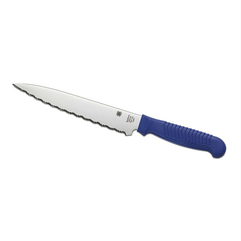 Spyderco Kitchen Utility Knife 6in SpyderEdge Blue