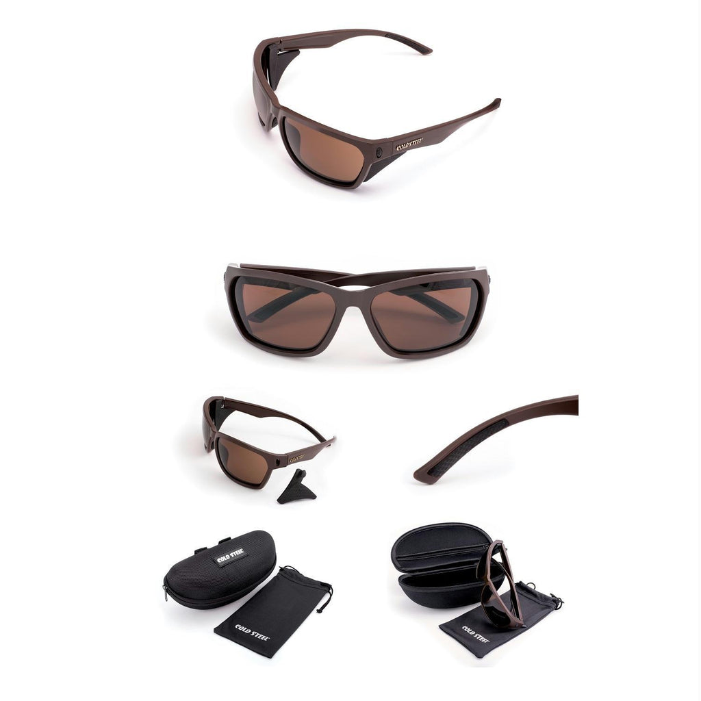 Cold Steel Battle Shades Mark III - Matte Dark Brown