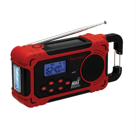 First Alert AM-FM Weather Band 4-Way Power Radio