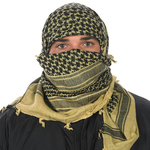 Camcon Shemagh - Sand and Black