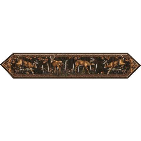 Rivers Edge Deer Table Runner 71in x 13in