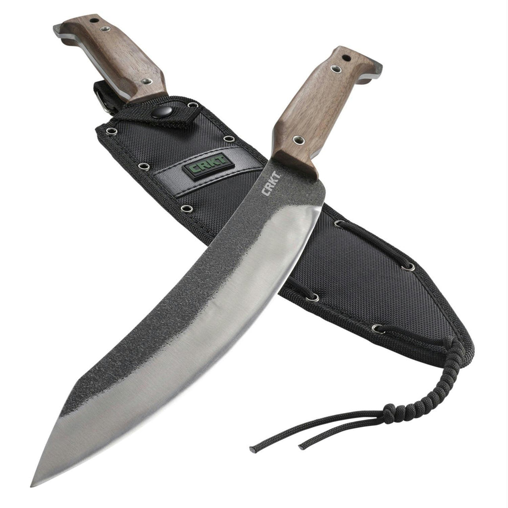 CRKT Mah-Chete Machete 17.44 Plainedge Walnut Handel