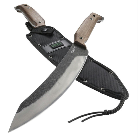 CRKT Mah-Chete Machete 17.44 Plainedge Walnut Handel