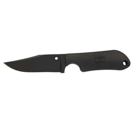 Spyderco Street Beat Plain Edge Fixed Knife w-3.49in Blade
