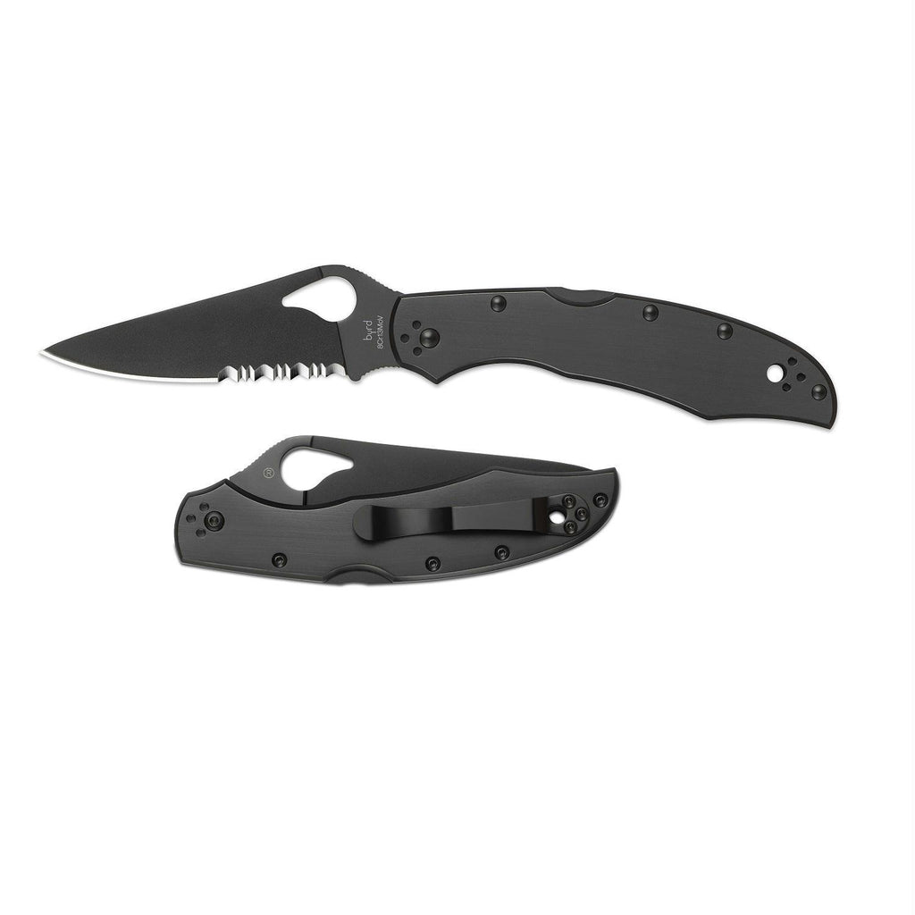 Spyderco Robin 2 Folding Knife w-2.40in Blk Plain Edge Blade