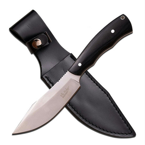 Elk Ridge 10.6in Fixed Knife - 5.6in Satin Stainless Blade