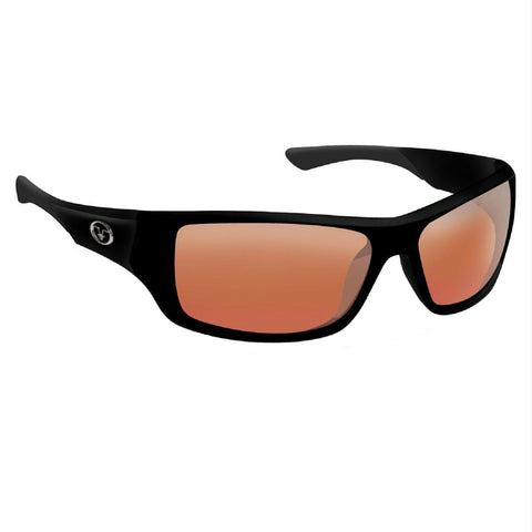 Flying Fisherman Triton Matte Blk Frame Vermillion Sunglass