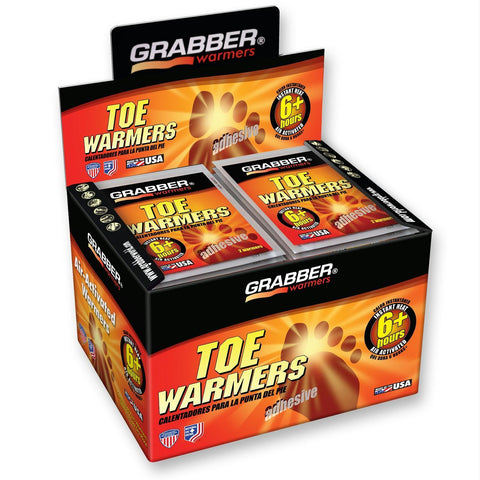 Grabber 6 Hour Toe Warmers  - Box of 40 Pairs