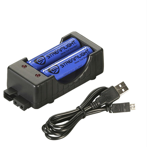 Streamlight 18650 Button Top Li-Ion Battery-Charger-USB Only