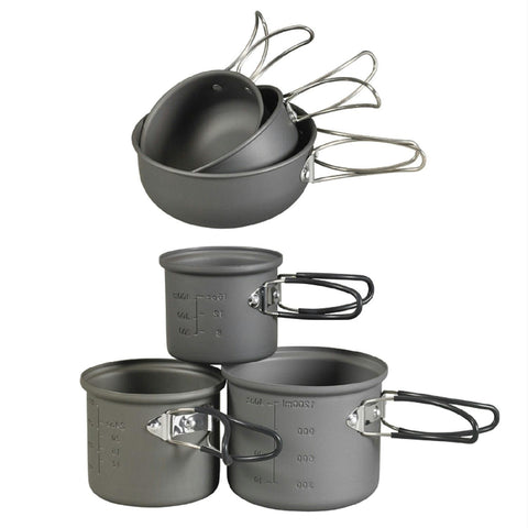 NDuR 6 Piece Essentials Cookware Mess Kit