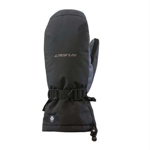 Seirus HWS Heatwave Accel Mitt Black-Charcoal Medium