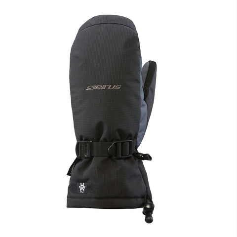 Seirus HWS Heatwave Accel Mitt Black-Charcoal Extra Large
