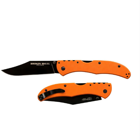 Cold Steel Broken Skull I 4in Blade Folder-Orange