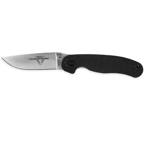 Ontario RAT II SP-Black Handle 7" Blade Folding Knife
