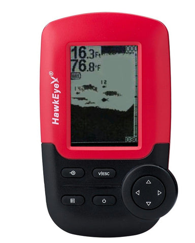 HawkEye FishTrax 1X Dot Matrix Fish Finder
