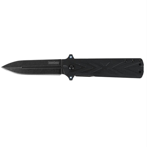 Kershaw Barstow Dagger 3.0 in. Blackwash Plain Black GFN