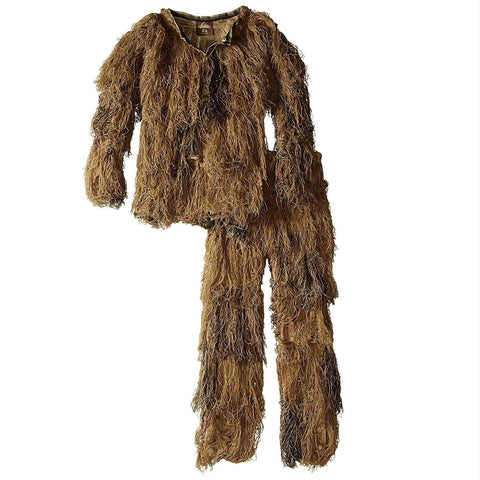 Red Rock 5-Piece Ghillie Suit Desert Camo Youth Size 14-16