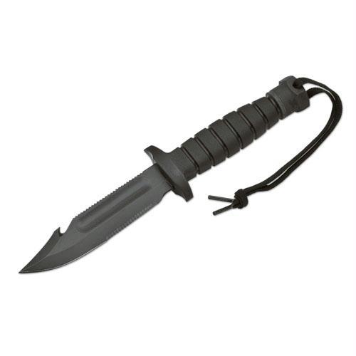Ontario SP24 5 in Fixed Blade Kraton Handle Nylon Sheath