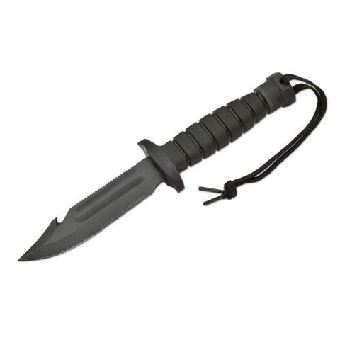 Ontario SP24 5 in Fixed Blade Kraton Handle Nylon Sheath