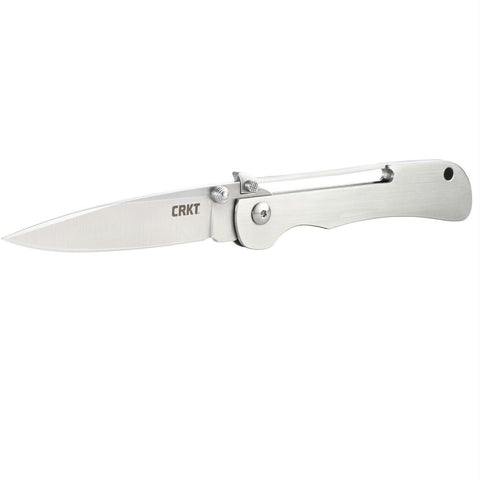 CRKT Offbeat Folder 3.5 in Plainedge Blade Stainless Handle
