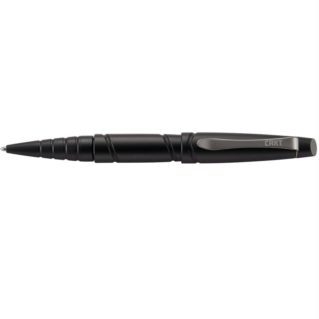 CRKT Williams Tactical Pen 2 Black Aluminum Body 5.93 in