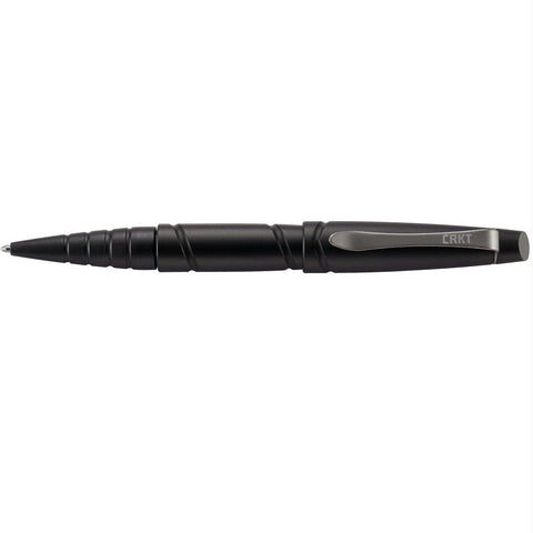 CRKT Williams Tactical Pen 2 Black Aluminum Body 5.93 in