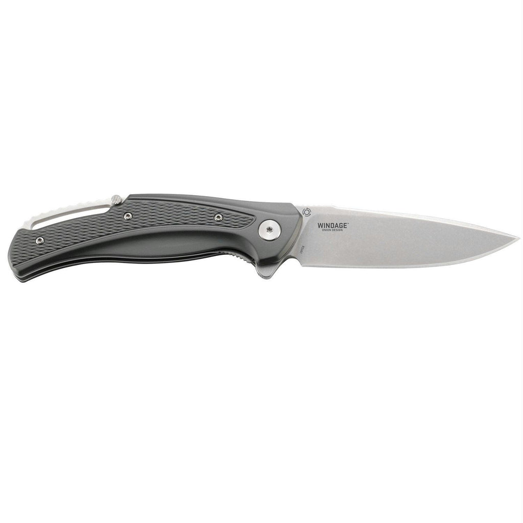Ruger Windage Folder 3.78 in Plainedge Blade Alum Handle