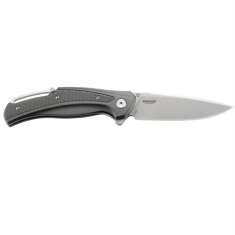 Ruger Windage Folder 3.78 in Plainedge Blade Alum Handle