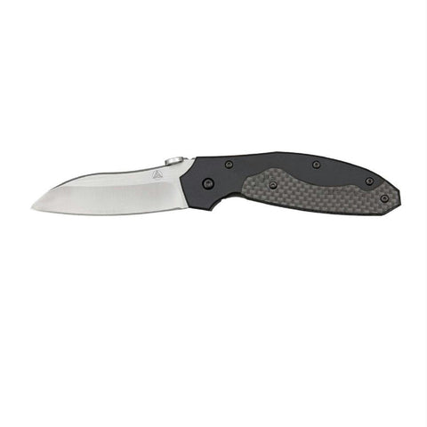 Nemesis Manx Folder 3.0 in Plain Satin Blade 7.15" Overall