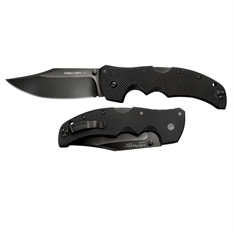 Cold Steel Recon 1 Folder Clip Point 4in Bld 9-3-8in Overall