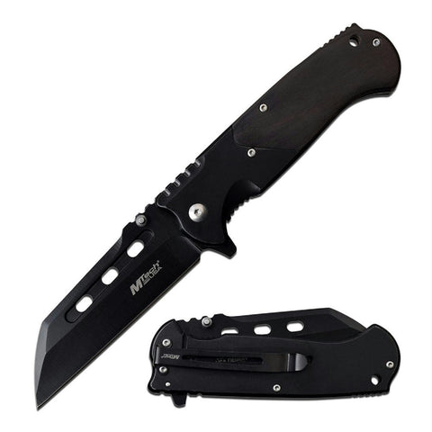 MTech USA Spring Assisted Knife 3.75in Blade 8.5in Open Blk