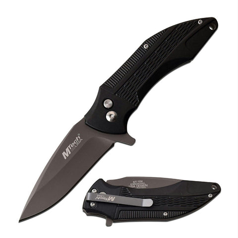MTech USA MT-1034BK Manual Folder w-A.C.S. Lock 3in Blade