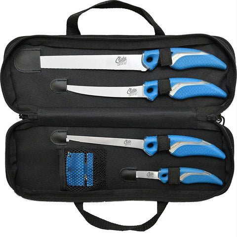 CUDA 6 Piece Knife and Sharpener Set