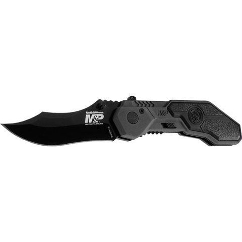 Smith & Wesson M & P MAGIC Open Assist Folding Clip Pt Knife