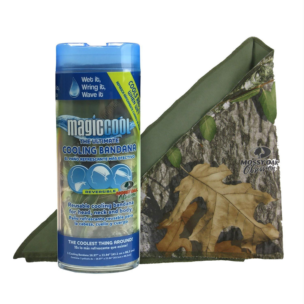 Magic Cool Bandana Mossy Oak Obsession-OD Green Reversible