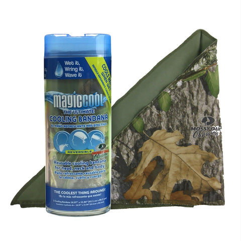 Magic Cool Bandana Mossy Oak Obsession-OD Green Reversible