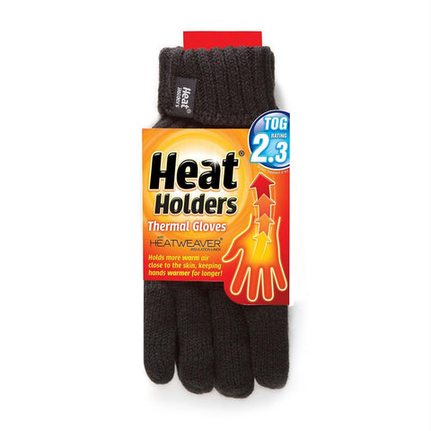 Heat Holders Ladies Gloves - Black S-M