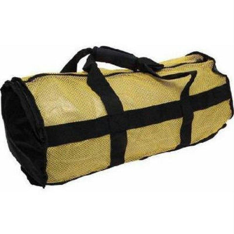 Nat Geo Clamshell Delux Drawstring 2 Pocket Duffle-Yllw-Blk