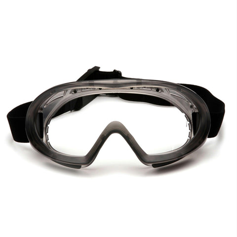 Pyramex Capstone Shield Clear AF Lens Goggle w-Clear Shield