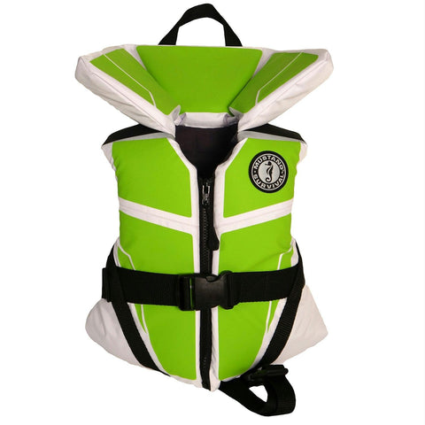 Mustang Survival Lil' Legends 100 Vest White-Green Youth