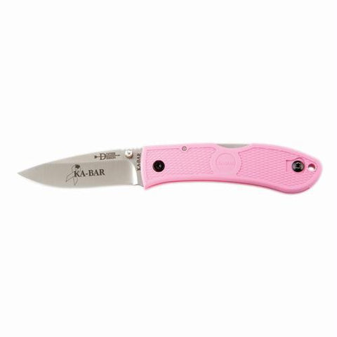 Ka-Bar Dozier Folding Hunter Pink 4062PK