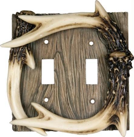 Rivers Edge Deer Antler Dbl Switch Cvr 552