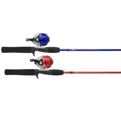Zebco 101 Spincast Combo 5ftML    2pc Asst Red-Blue  101C