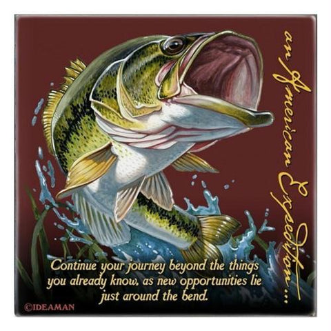 American Expedition Square Coaster - Largemouth Bass