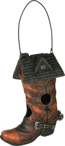 Rivers Edge Cowboy Boot Birdhouse 635