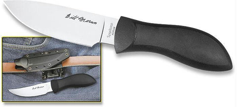 Spyderco Bill Moran Black FRN-Kraton Inlay Drop Point
