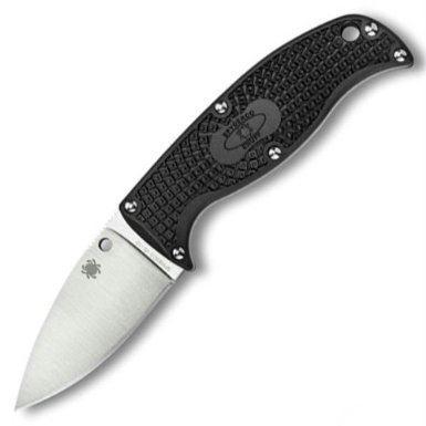 Spyderco Enuff with Sheath Plain Leaf FB31PBk
