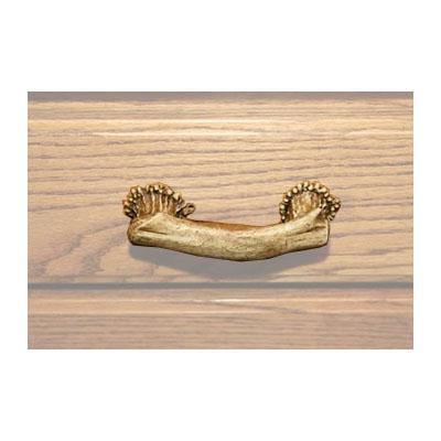 Rivers Edge 4in Antler Drawer Pull 655